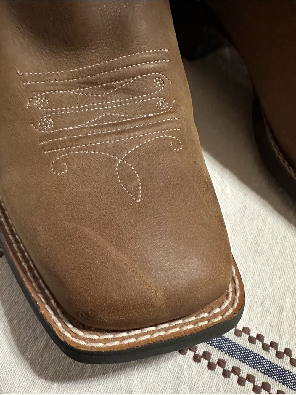 #40 - Ariat QuickDraw Women’s Western Boots-Badland Brown Leather-9.5B- LIKE NEW - Picture 8 of 13